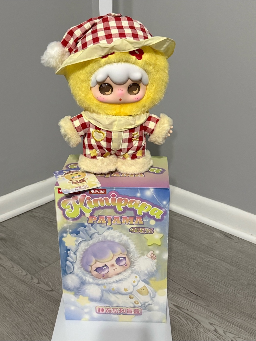 Kumipapa Pajama 400% Plush Blind Box Confirmed Design w/ Box